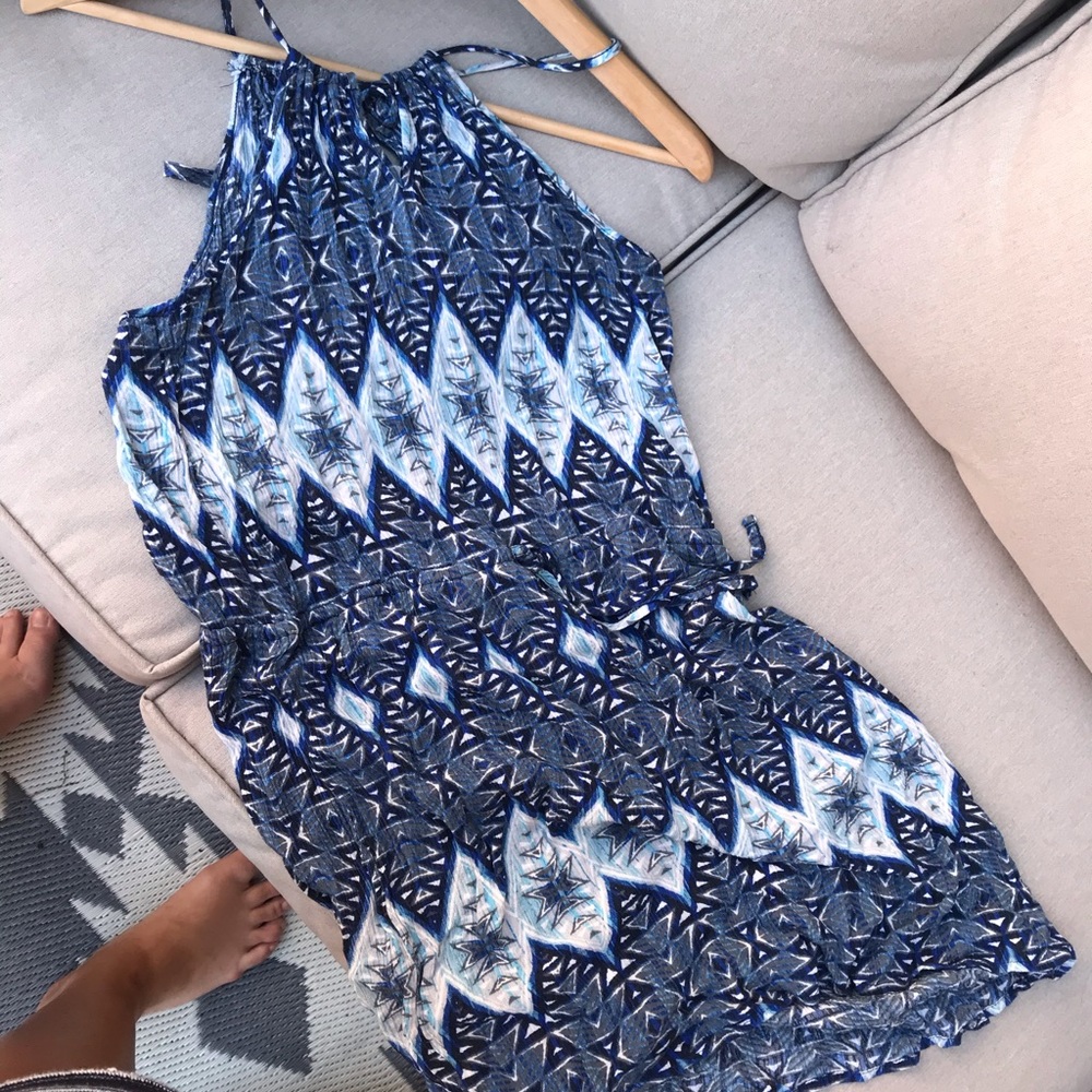 Blue sundress
